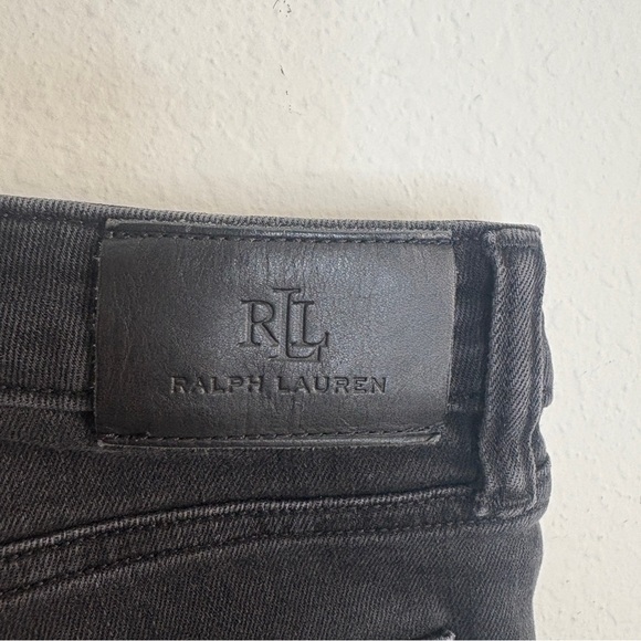 Lauren Ralph Lauren Black Label Southwestern Tribal Aztec Embroidered Jeans Sz 8 - Picture 7 of 9